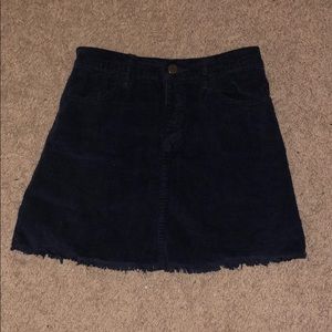 jean skirt